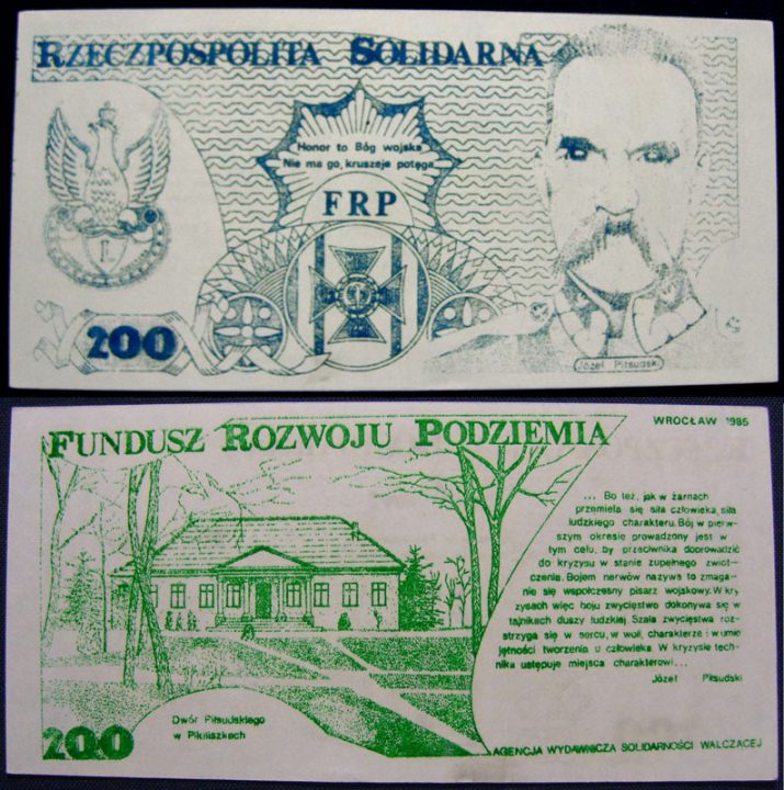 200 Józef Piłsudski Fundusz Rozwoju Podziemia