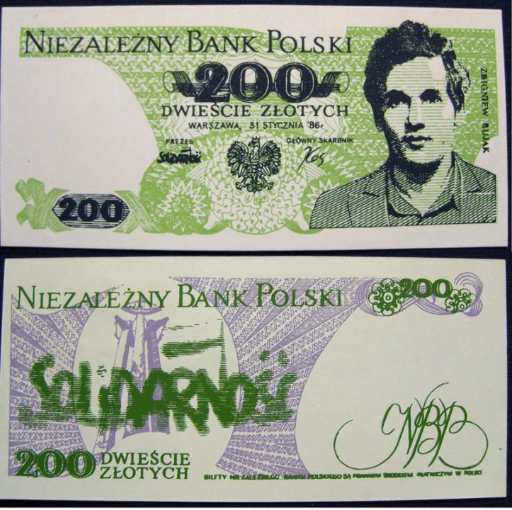 200 złotych Niezależny Bank Polski Zbigniew Bujak